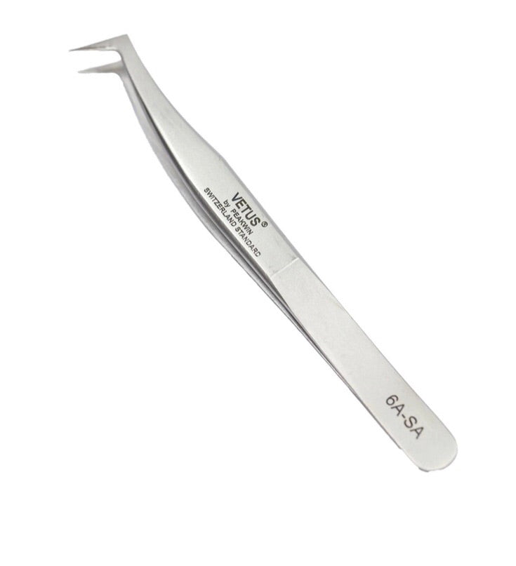 Vetus Angled Tweezers 6A-SA