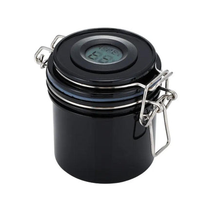 Glue/Adhesive container with built in Hygrometer