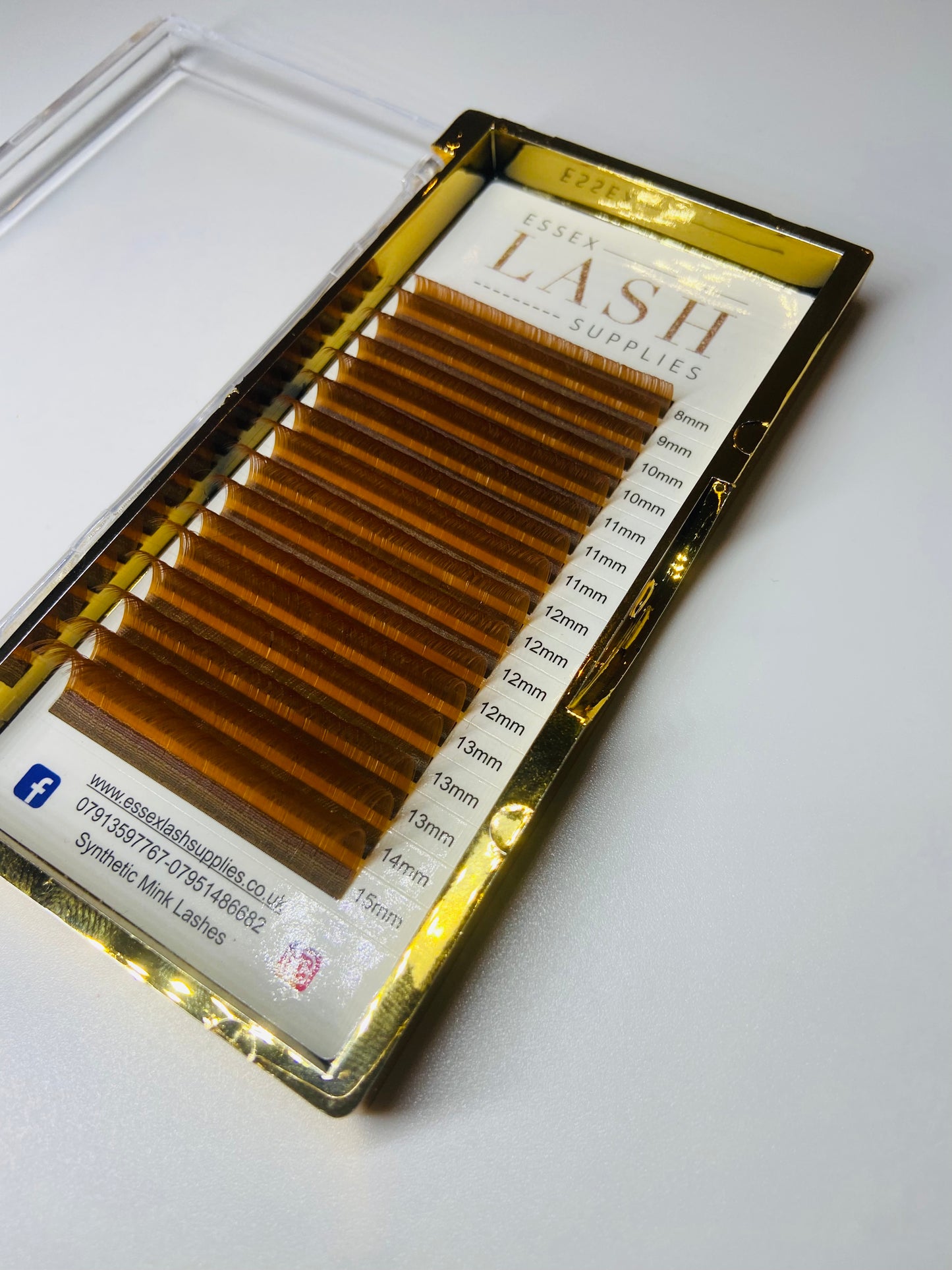 Brown Lashes Mixed Length