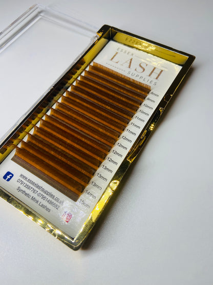 Brown Lashes Mixed Length