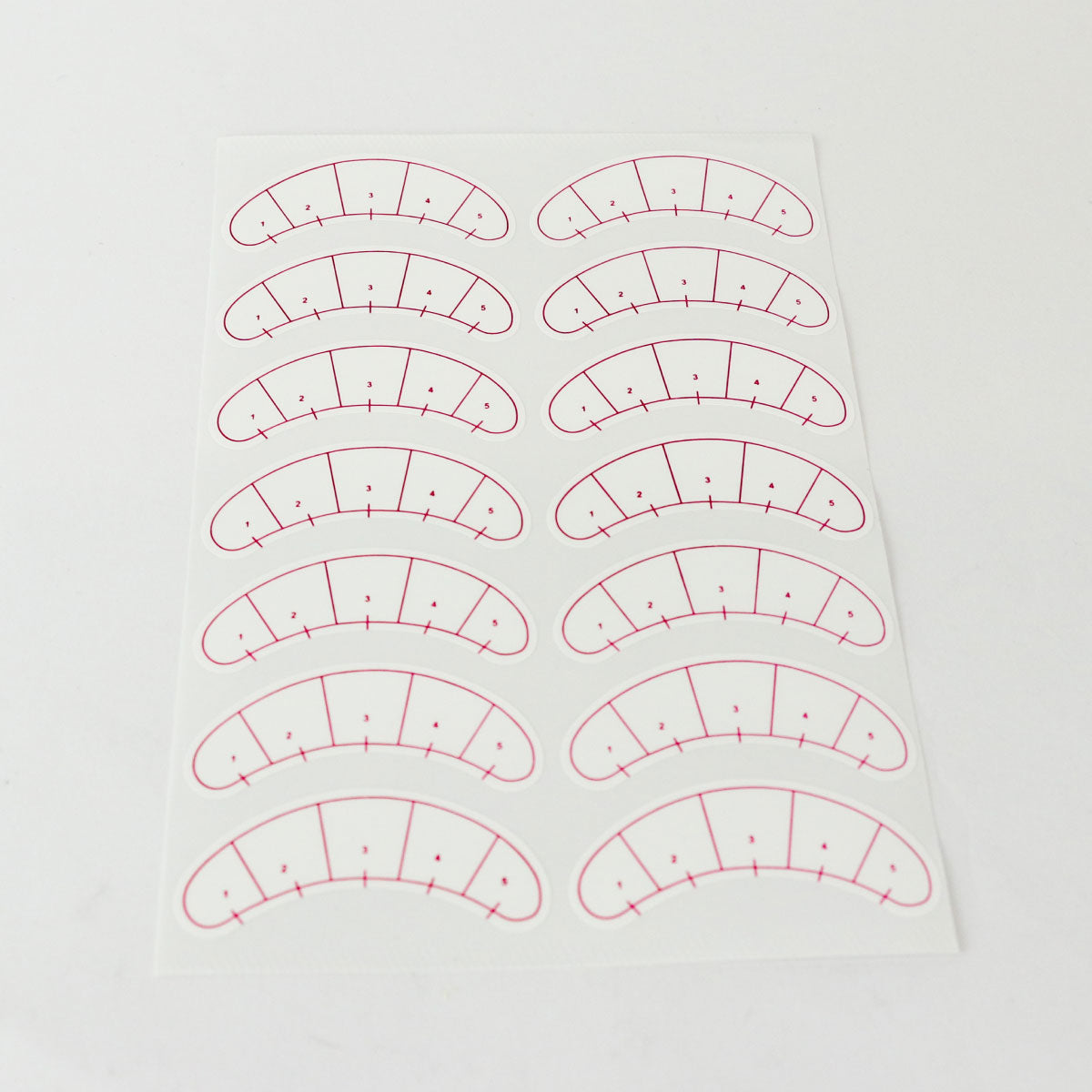 Lash Map Stickers (70 pairs)