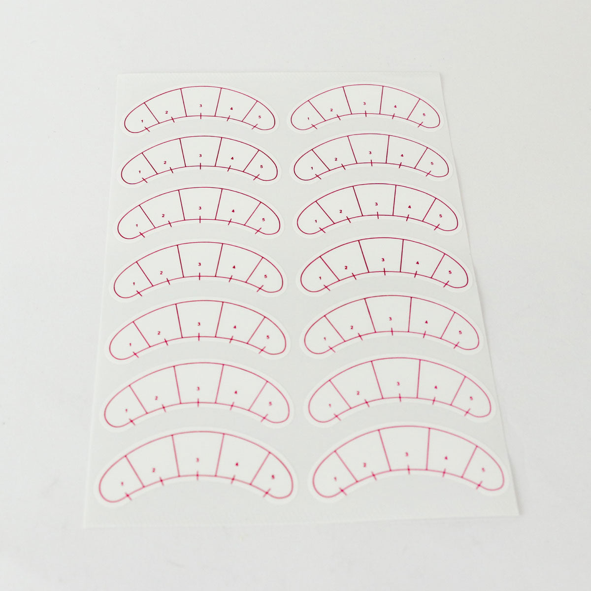 Lash Map Stickers (70 pairs)