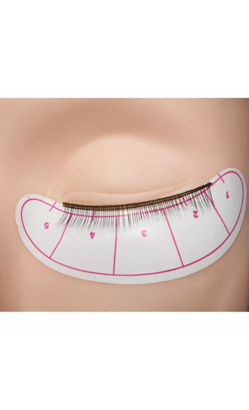 Lash Map Stickers (70 pairs)