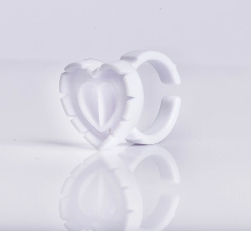 Heart Shaped Glue Rings
